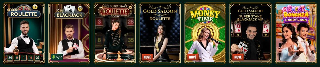 Hrajte živou ruletu a blackjack s opravdovými dealery přímo v Spybet live kasinu