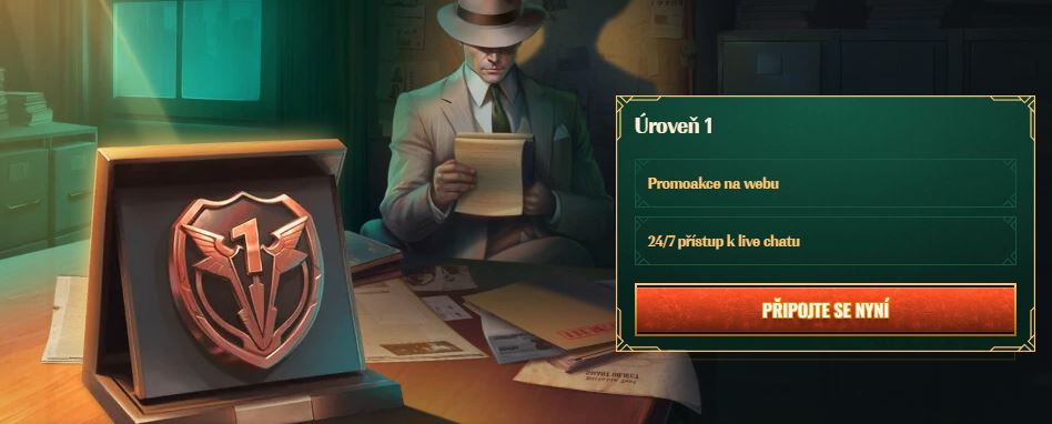 Získejte VIP výhody včetně 24/7 přístupu k live chatu již od první úrovně ve Spybet